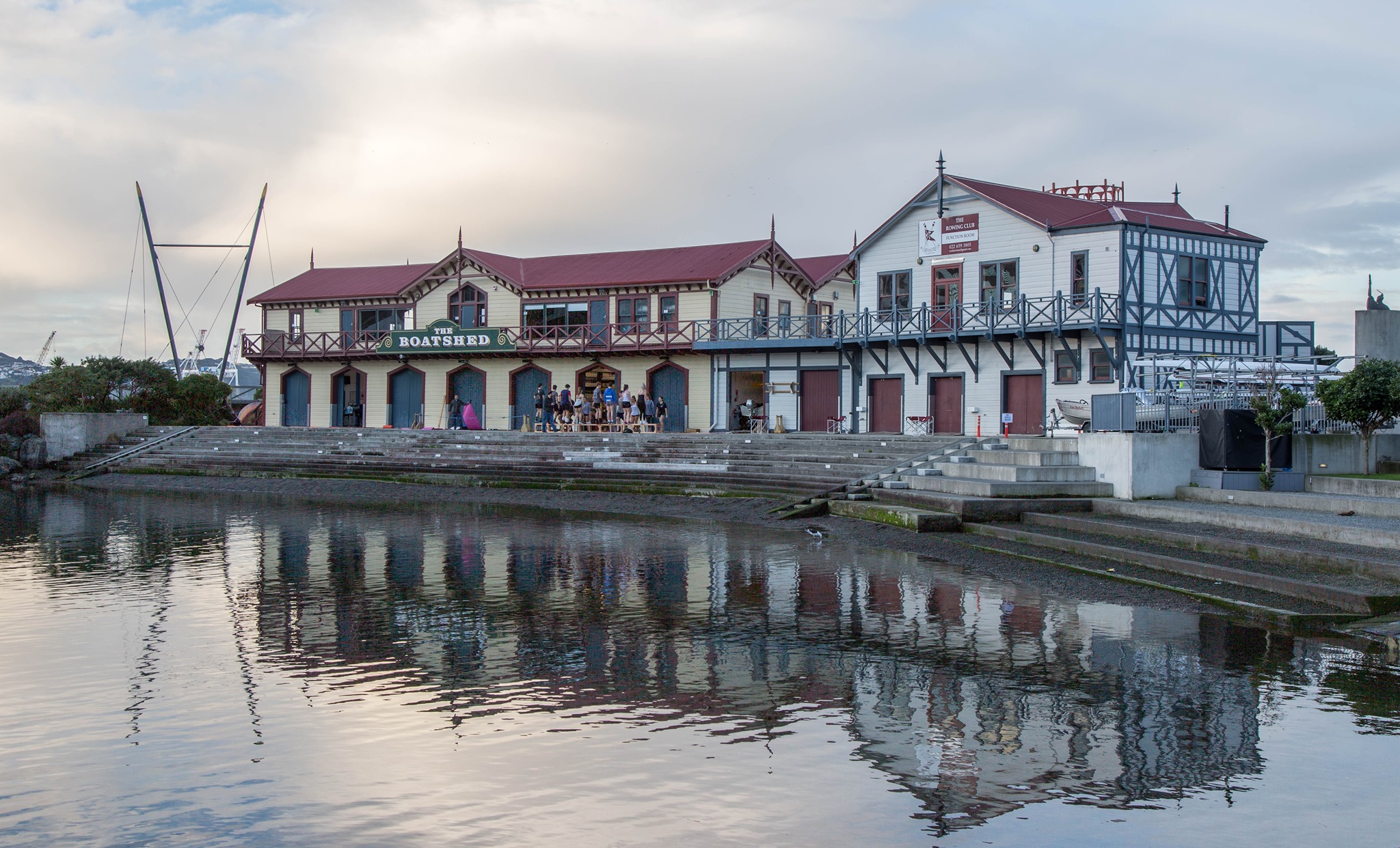 The Boatshed on Wellington waterfront